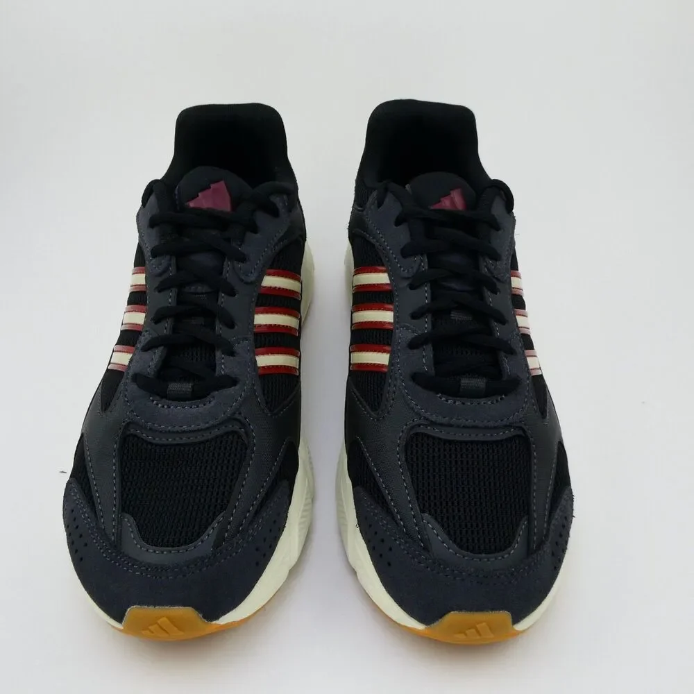 Adidas Women's 8.5 Crazychaos 2000 Low Lace-Up Sneakers Women Shoes Black/Ivory